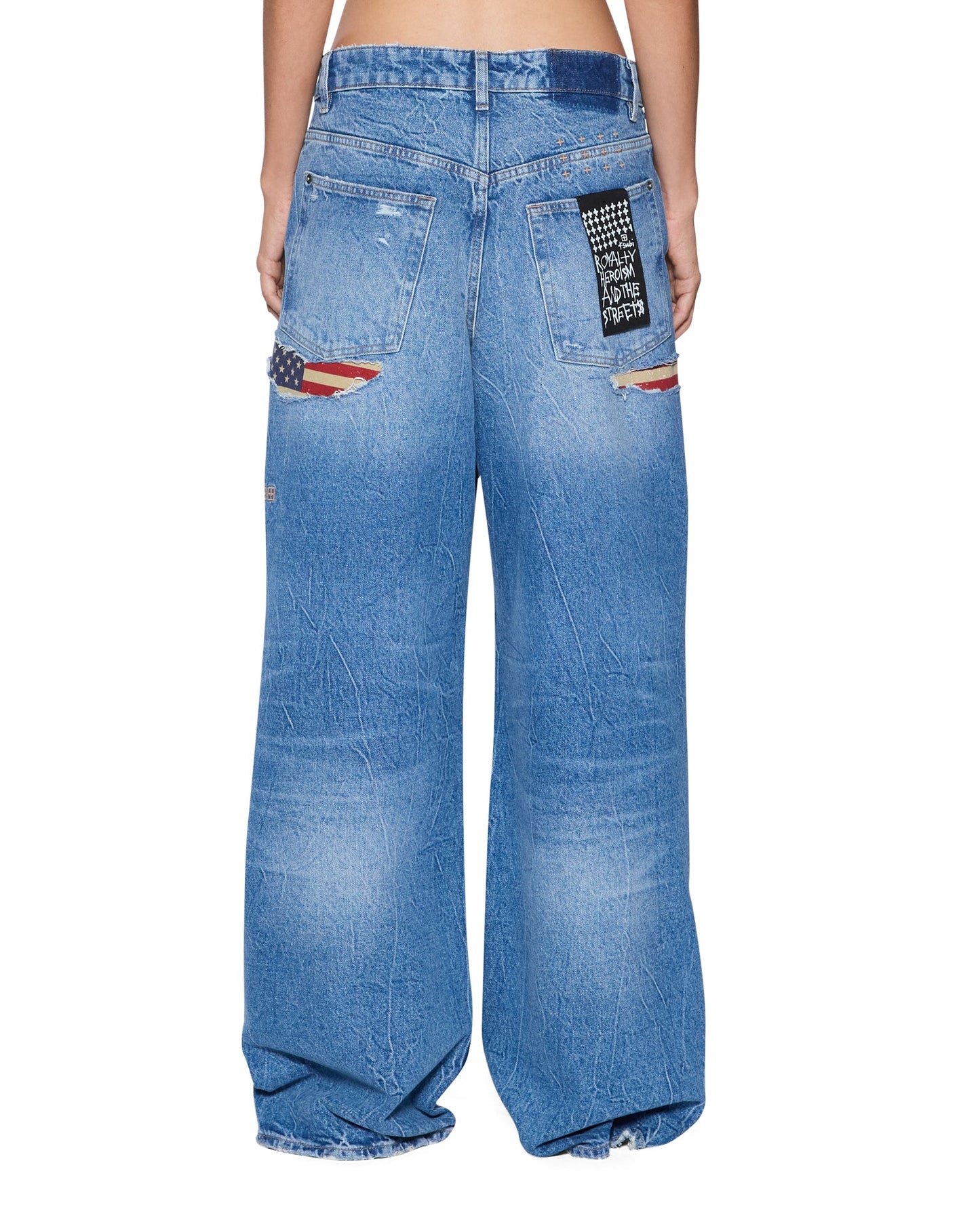KSUPER JEAN LIBERTY BLUE FLAG