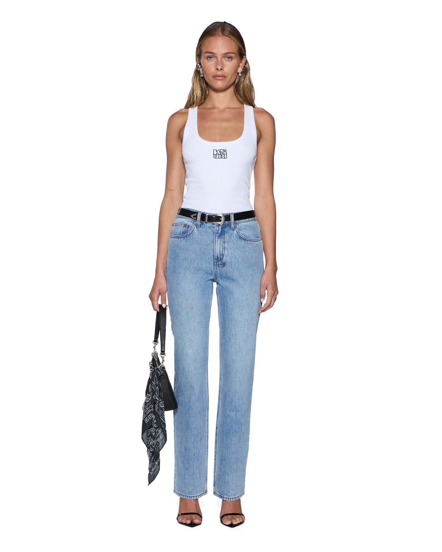 PINUP STRAIGHT JEAN BONDI BLUE