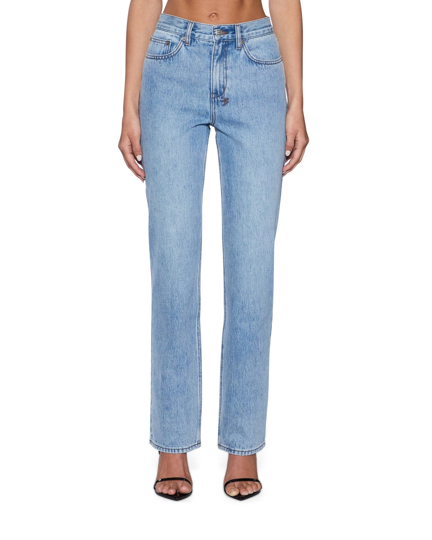 PINUP STRAIGHT JEAN BONDI BLUE