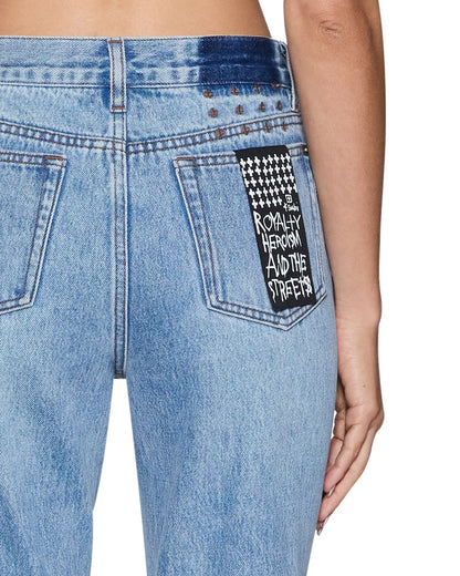 PINUP STRAIGHT JEAN BONDI BLUE