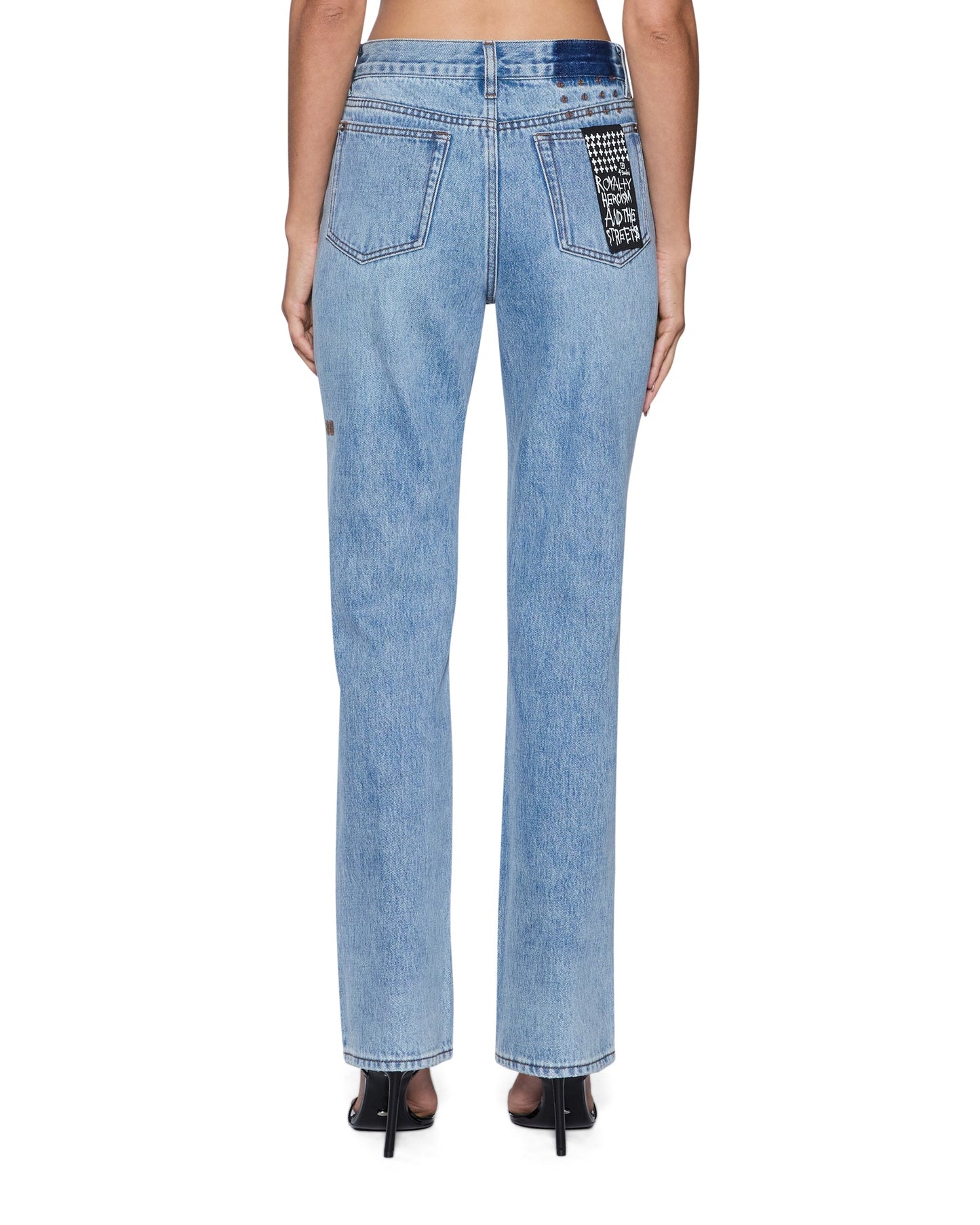 PINUP STRAIGHT JEAN BONDI BLUE