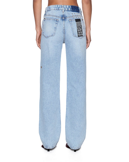 PINUP JEAN FLIGHT BLUE