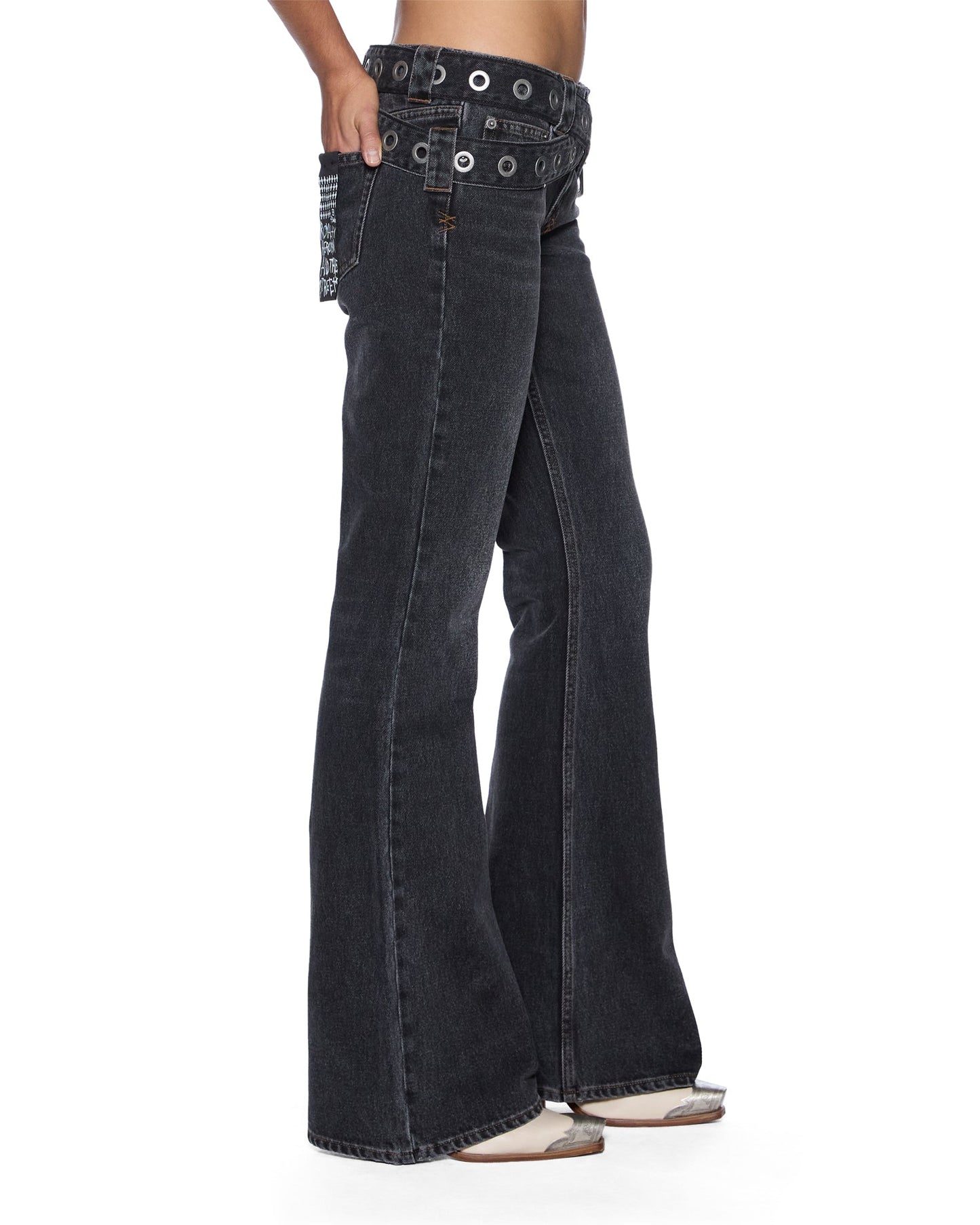 SOHO LO JEAN OPIUM BELTED