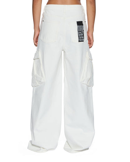 BAGGY JEAN CARGO ECRU