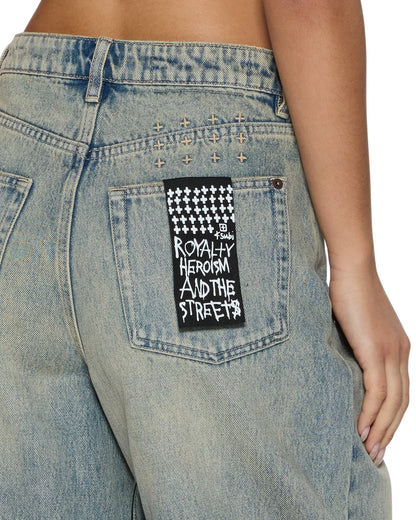 BARREL JEAN FOLK