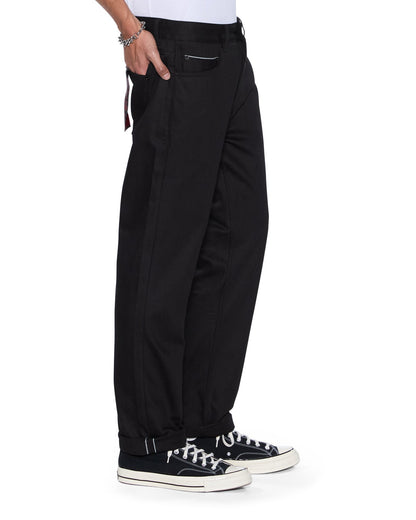 HAZLOW SELVEDGE RAW BLACK