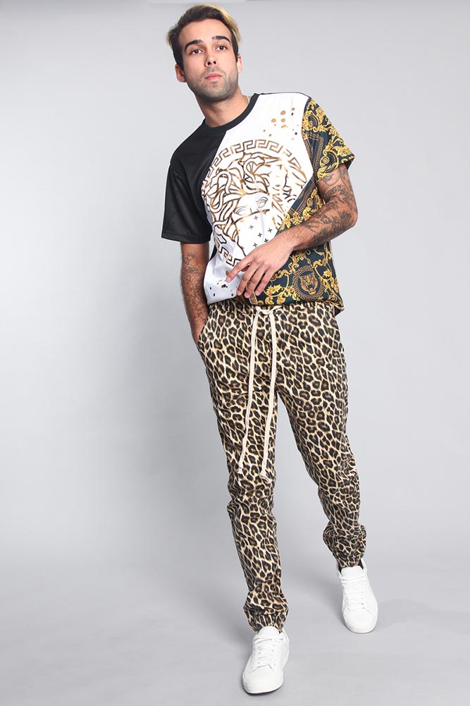Leopard Print Joggers