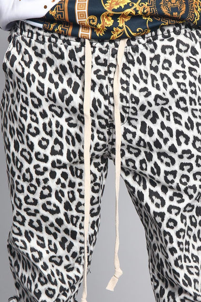 Leopard Print Joggers