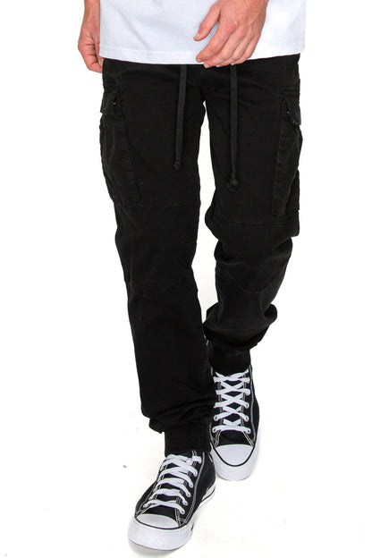 Premium Garment Washed Cargo Jogger