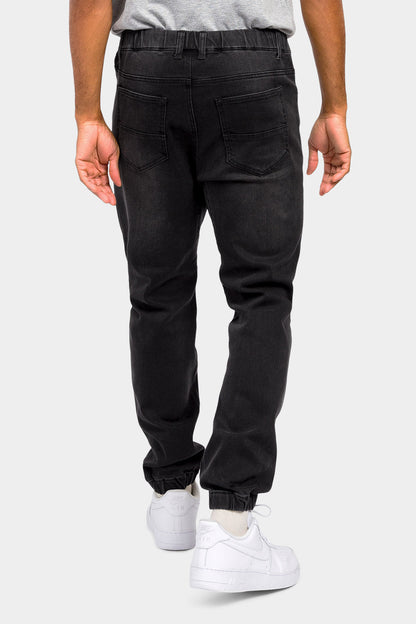 Denim Jogger Pants