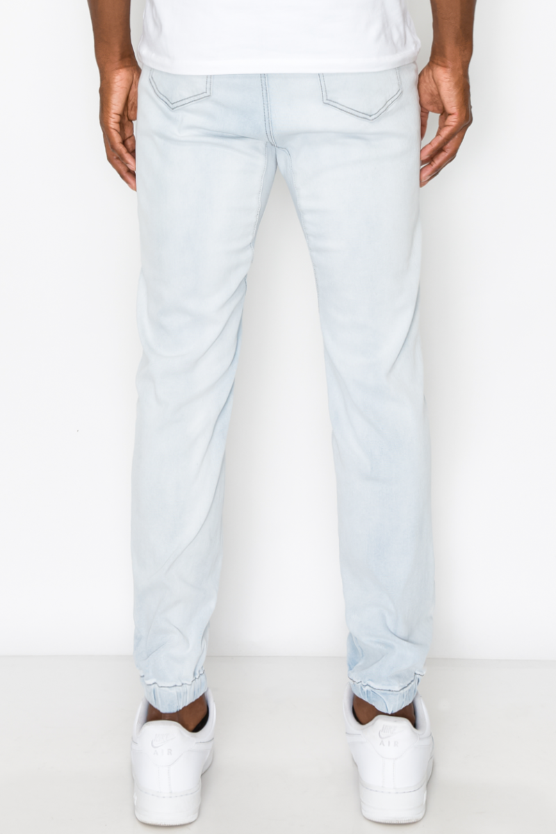 Essential Denim Jogger Pants