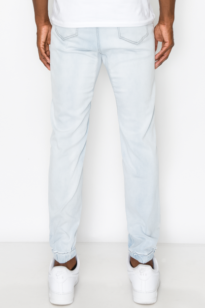 Essential Denim Jogger Pants