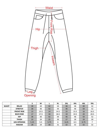 Denim Jogger Pants