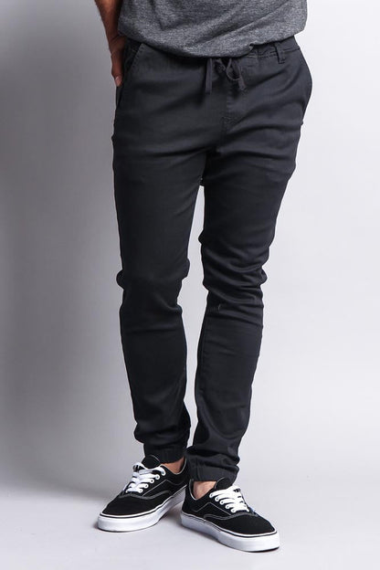 Men's Slant-Pocket Skinny Joggers