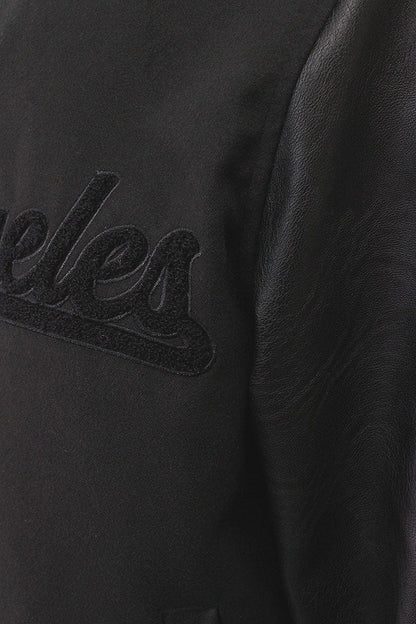 Men's Los Angeles Chenille Patch Varsity Jacket