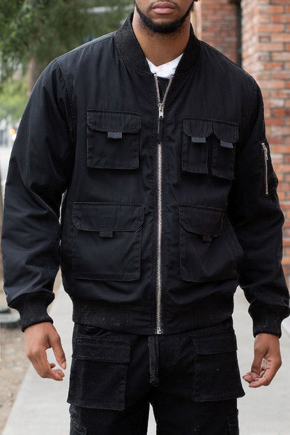 Men's Utility Bomber Jacket