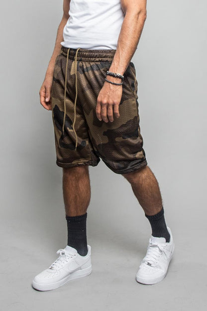 Basic Mesh Basketball Shorts