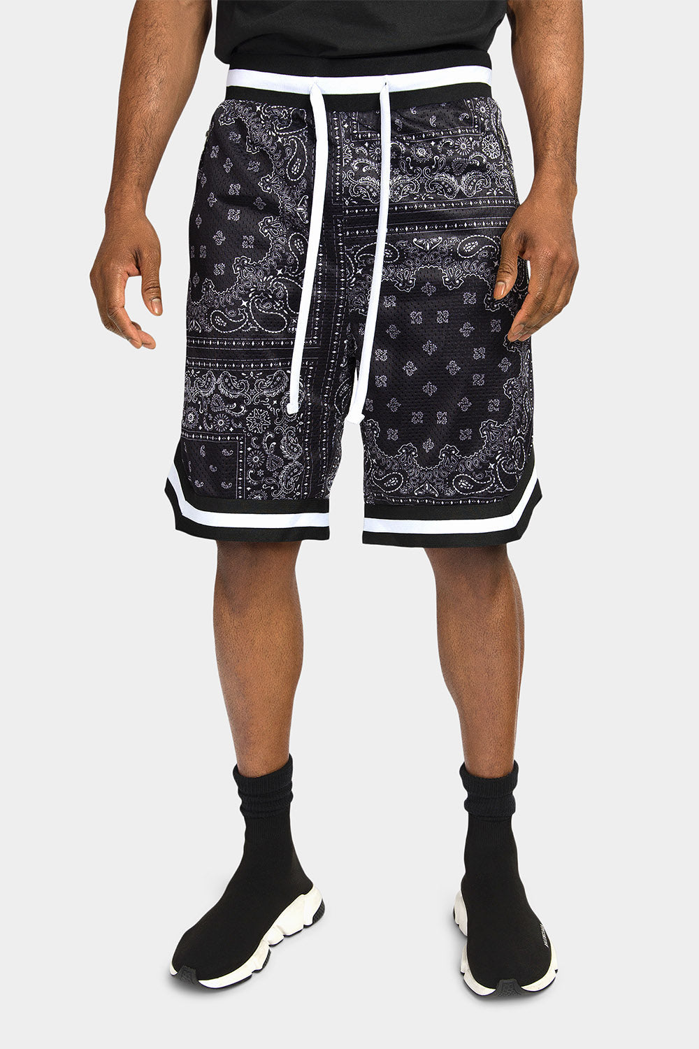 Pro Bandana Paisley Basketball Shorts