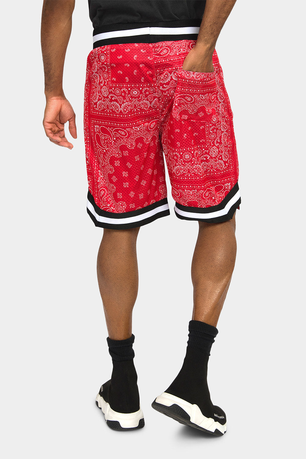 Pro Bandana Paisley Basketball Shorts