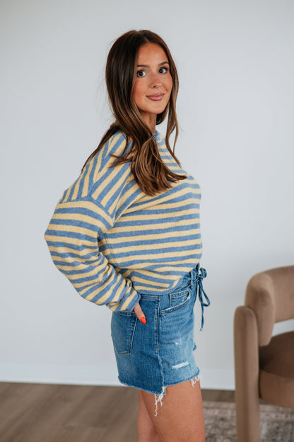 Nolan Striped Sweater