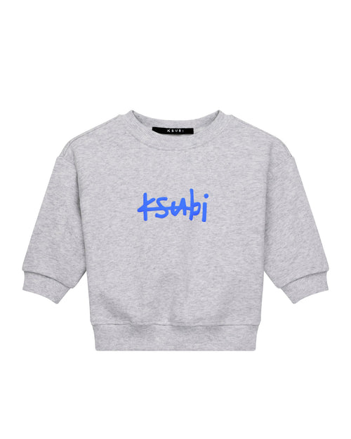 LIL 1999 BIGGIE CREW FLEECE SNOW MARLE