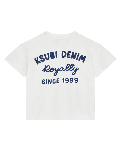 LIL MEKANIK BIGGIE SS TEE WHITE BLUE