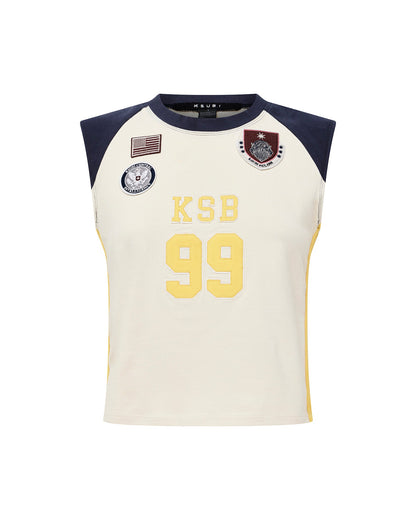 KSB BABY TANK NAVY WHITE