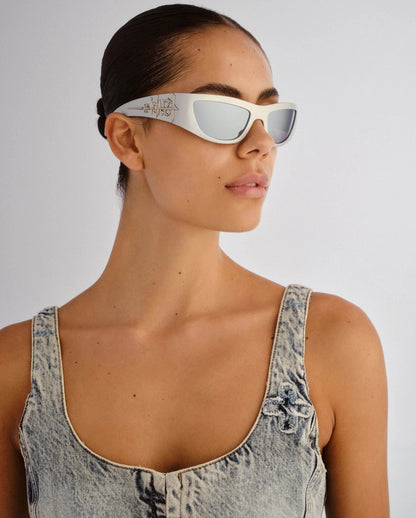 SLOANE SUNGLASSES METALLIC CHROME