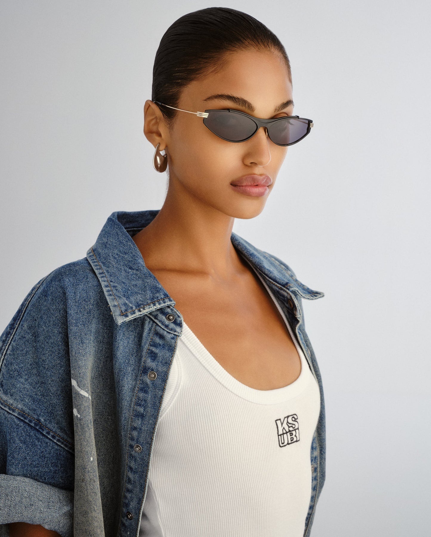 THE KSPEED KATZ SUNGLASSES BLACK GOLD