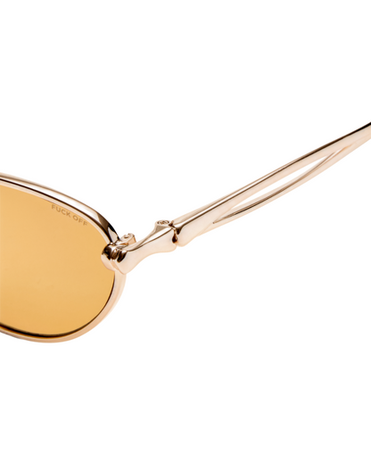 THE RIPLEY SUNGLASSES GOLD
