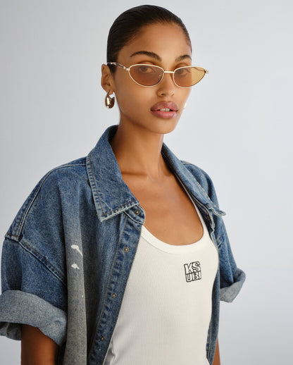 THE RIPLEY SUNGLASSES GOLD