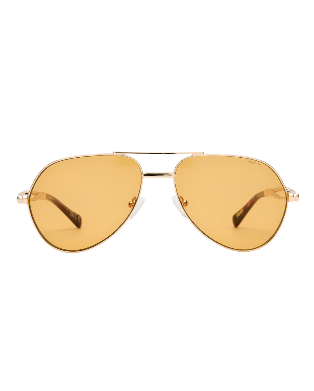 THE MONTANA SUNGLASSES GOLD AMBER