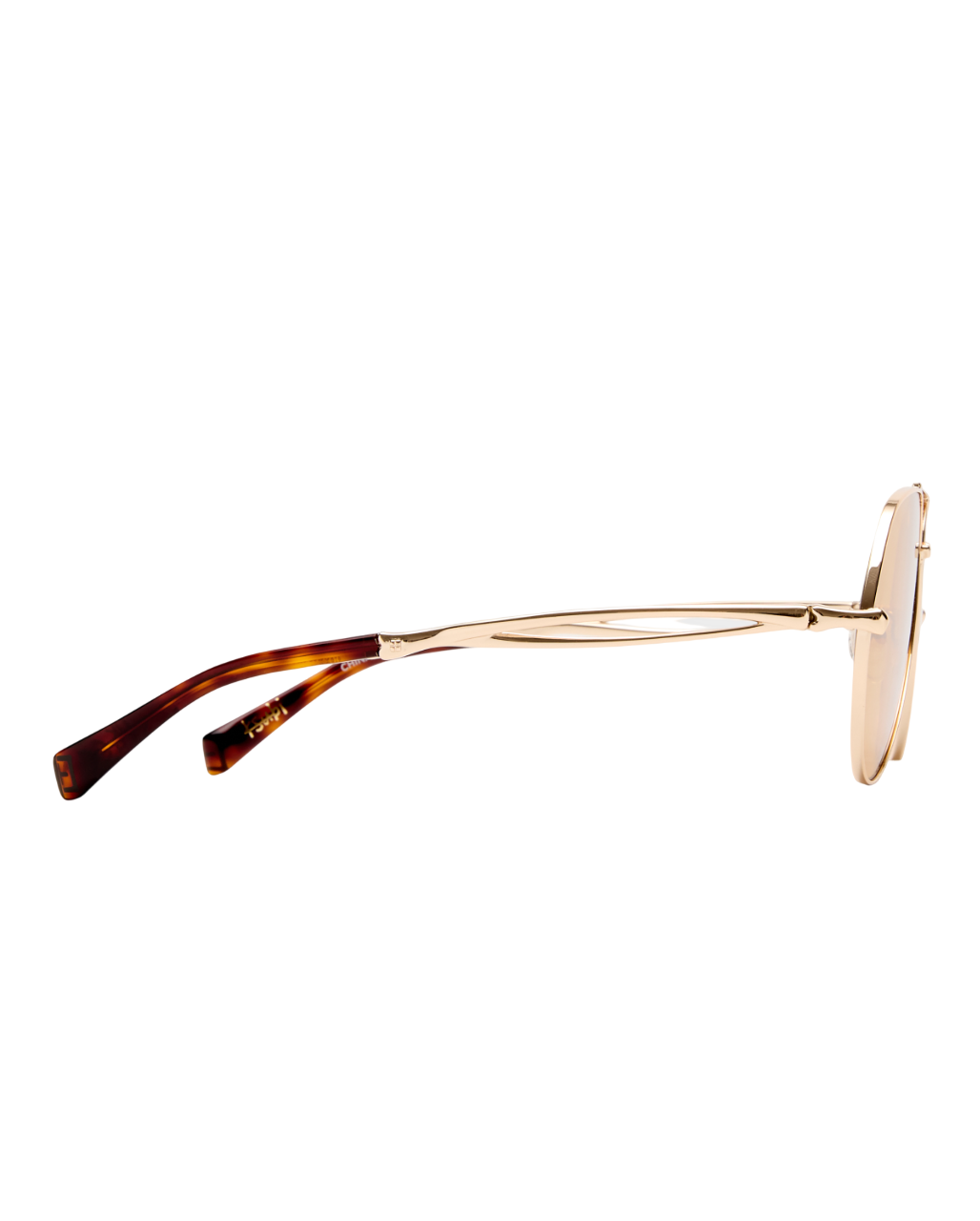 THE MONTANA SUNGLASSES GOLD AMBER