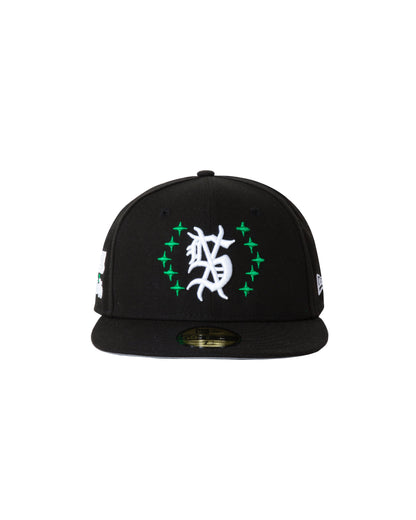 KSUBI X STAYME7O FITTED CAP BLACK