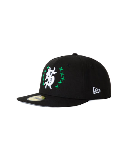 KSUBI X STAYME7O FITTED CAP BLACK