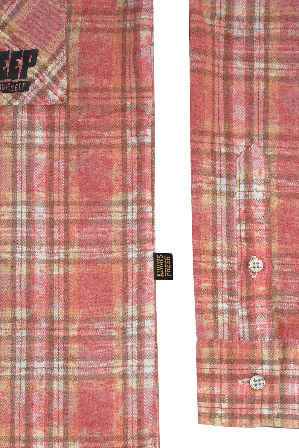 Men's Premium Flannel Two Tone Flannel Shirt