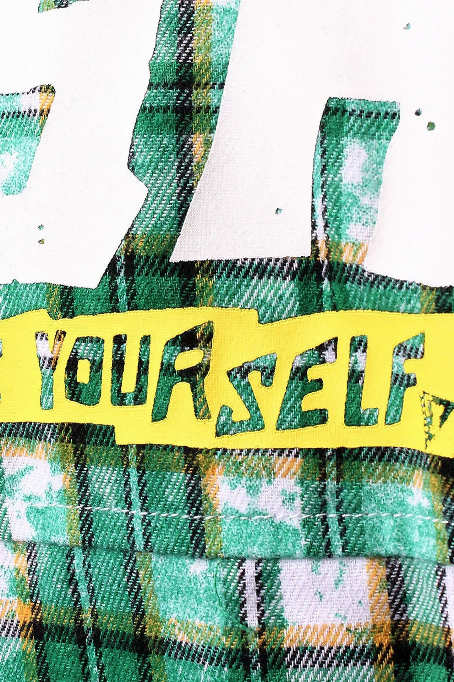 Men's Premium Bleached Multicolor Flannel Shirt