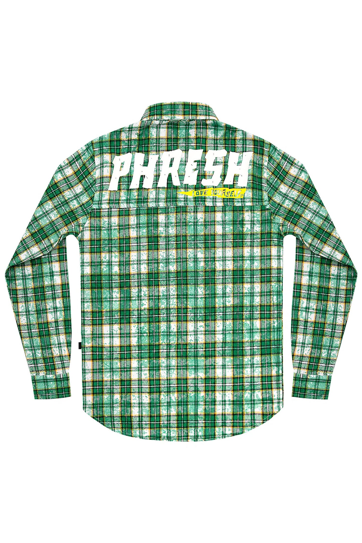 Men's Premium Bleached Multicolor Flannel Shirt