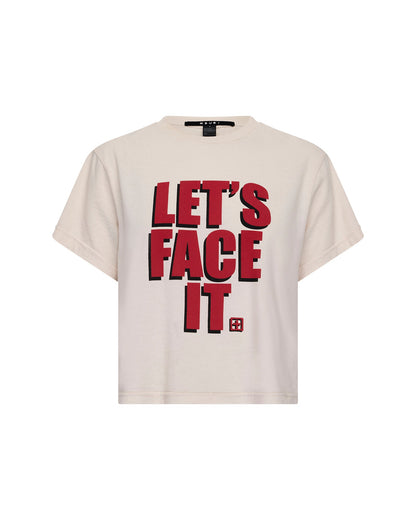LETS FACE IT SHRUNKEN SS TEE BONE