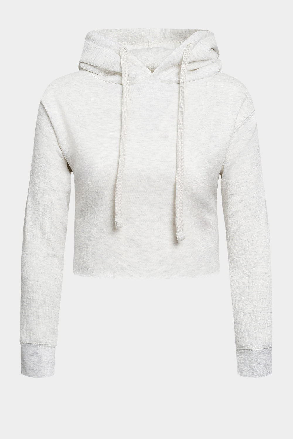 Women's Essential Cropped Long Sleeve Hoodie