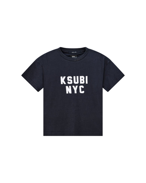 LIL NYC BIGGIE SS TEE NAVY