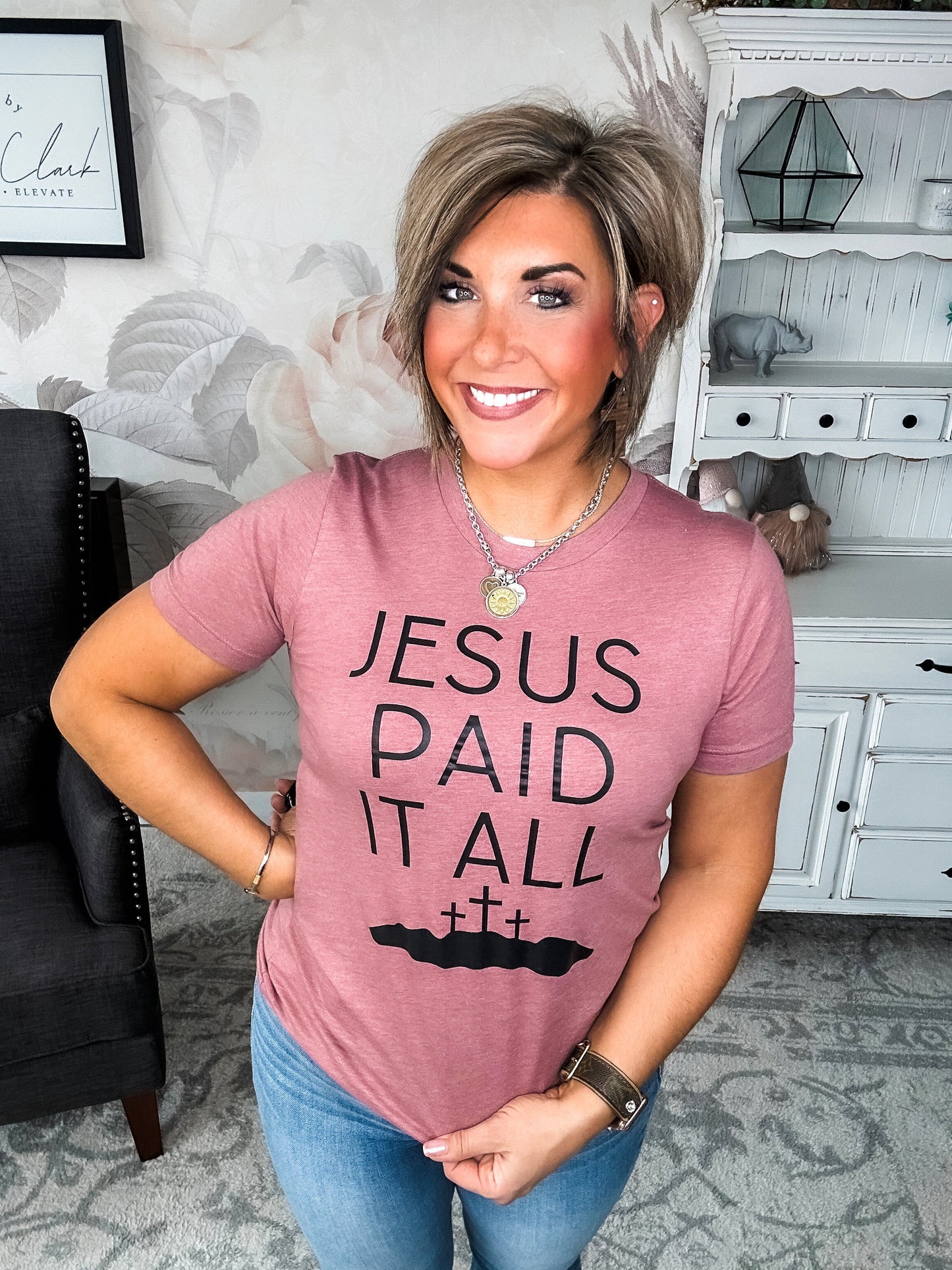 Jesus Paid It All Graphic Tee