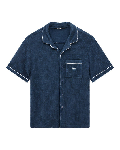 LOUNGE SS RESORT SHIRT NAVY