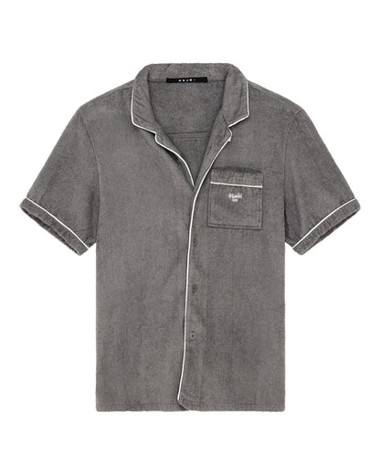 LOUNGE SS RESORT SHIRT CHARCOAL