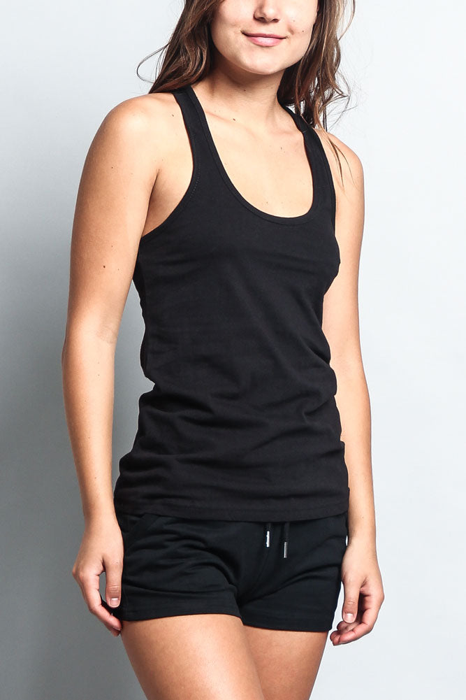Women's Basic Solid Light Weight Tank Top (2-Pack)
