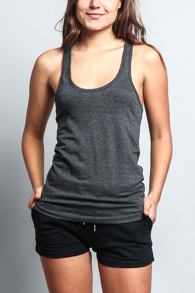 Women's Basic Solid Light Weight Tank Top (2-Pack)