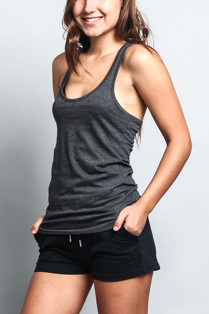 Women's Basic Solid Light Weight Tank Top (2-Pack)