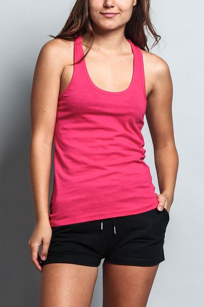 Women's Basic Solid Light Weight Tank Top (2-Pack)