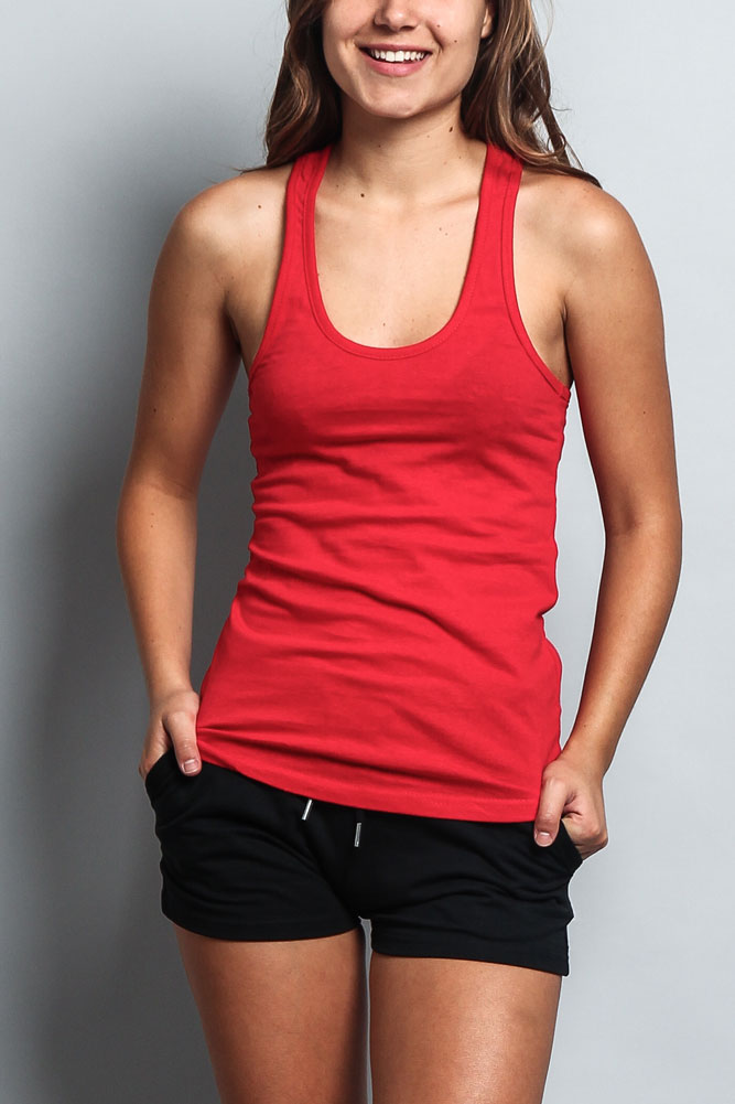 Women's Basic Solid Light Weight Tank Top (2-Pack)