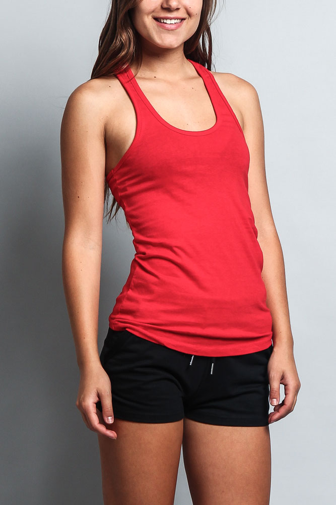 Women's Basic Solid Light Weight Tank Top (2-Pack)